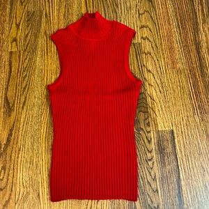 Copper key turtle neck tank women’s small